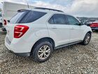 2017 Chevrolet Equinox Lt Белый vin: 2GNALCEK1H1576954