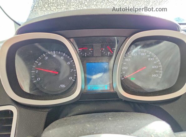 2GNALCEK2G1133789 2016 CHEVROLET EQUINOX Серебряный Вид щитка приборов
