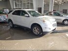 2016 Chevrolet Equinox Lt White vin: 2GNALCEK3G6112839