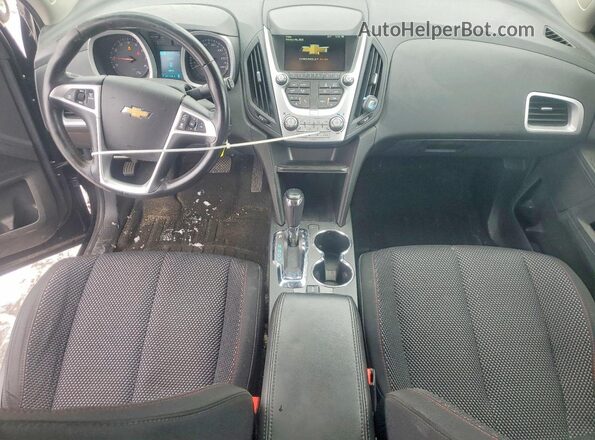 2GNALCEK6H1593295 2017 CHEVROLET EQUINOX Черный Вид панели приборов
