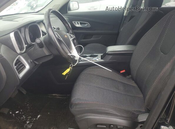 2GNALCEK6H1593295 2017 CHEVROLET EQUINOX Черный Вид салона спереди