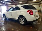2017 Chevrolet Equinox Lt Белый vin: 2GNALCEK7H1610623