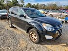 2016 Chevrolet Equinox Lt Черный vin: 2GNALCEK9G1138908