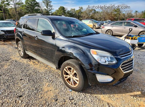 2GNALCEK9G1138908 2016 CHEVROLET EQUINOX Черный Передняя правая четверть