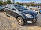 2016 Chevrolet Equinox Lt Черный vin: 2GNALCEK9G1138908 Damage: Right Front Fender, Multiple Dents/Paint Damage, 2