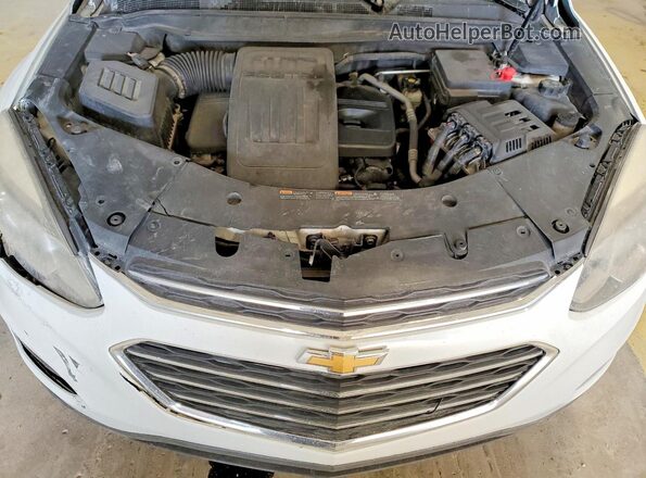 2GNALCEKXG1177894 2016 CHEVROLET EQUINOX Белый Вид подкапотного пространства