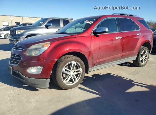 2GNALDEK2H6160145 2017 CHEVROLET EQUINOX Красный Передняя левая четверть