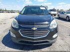 2016 Chevrolet Equinox Ltz Черный vin: 2GNALDEK4G6136170