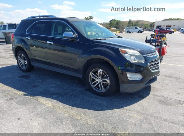 2GNALDEK4G6136170 2016 CHEVROLET EQUINOX Черный Передняя правая четверть