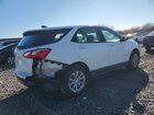 2019 Chevrolet Equinox Ls White vin: 2GNAXHEV1K6137839