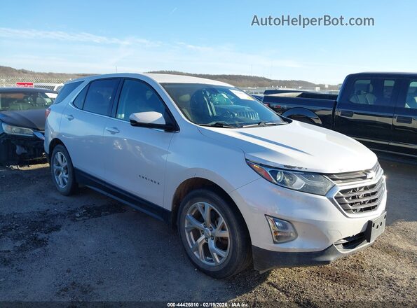2GNAXKEX2J6182933 2018 CHEVROLET EQUINOX Белый Передняя правая четверть