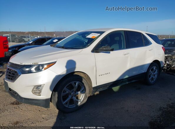 2GNAXKEX2J6182933 2018 CHEVROLET EQUINOX Белый Передняя левая четверть