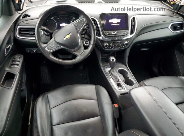 2GNAXPEX6K6101348 2019 CHEVROLET EQUINOX Gray Widok deski rozdzielczej
