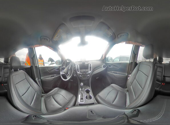 2GNAXPEX6K6101348 2019 CHEVROLET EQUINOX Gray Widok wnętrza 360 stopni