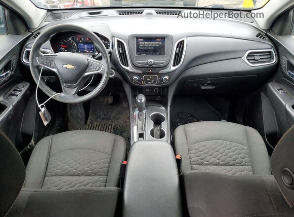 2GNAXVEX5L6200832 2020 CHEVROLET EQUINOX Black Widok deski rozdzielczej