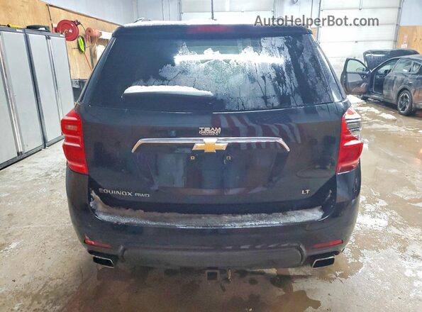 2GNFLFE33H6149892 2017 CHEVROLET EQUINOX Black Widok z tyłu