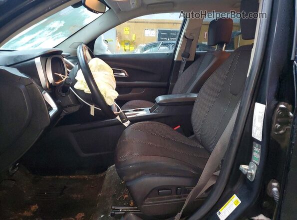 2GNFLFE33H6149892 2017 CHEVROLET EQUINOX Black Widok wnętrza z przodu