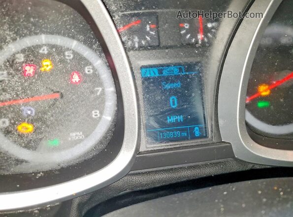 2GNFLFE33H6149892 2017 CHEVROLET EQUINOX Black Widok zestawu wskaźników