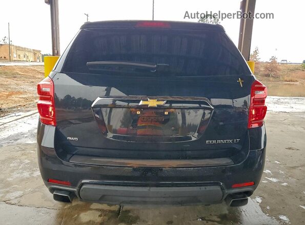 2GNFLFE34G6162018 2016 CHEVROLET EQUINOX Black Widok z tyłu