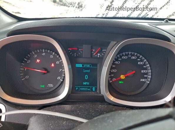 2GNFLFE34G6162018 2016 CHEVROLET EQUINOX Black Widok zestawu wskaźników