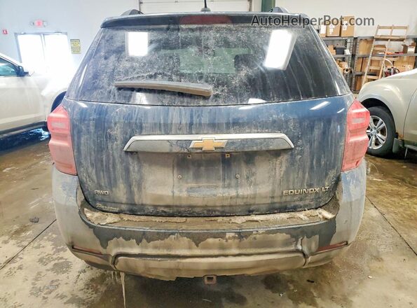 2GNFLFEKXH6246692 2017 CHEVROLET EQUINOX Синий Вид сзади