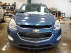 2017 Chevrolet Equinox Lt Синий vin: 2GNFLFEKXH6246692