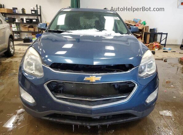 2GNFLFEKXH6246692 2017 CHEVROLET EQUINOX Синий Вид спереди