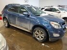 2017 Chevrolet Equinox Lt Синий vin: 2GNFLFEKXH6246692