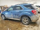 2017 Chevrolet Equinox Lt Синий vin: 2GNFLFEKXH6246692