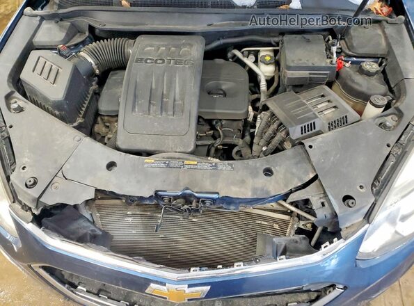 2GNFLFEKXH6246692 2017 CHEVROLET EQUINOX Синий Вид подкапотного пространства