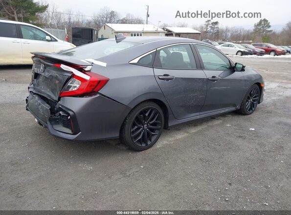 2HGFC1E52LH701667 2020 HONDA CIVIC SI Gray Tył prawy