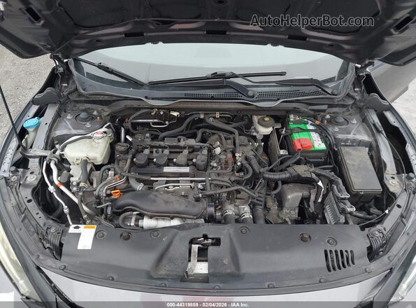 2HGFC1E52LH701667 2020 HONDA CIVIC SI Gray Widok z tyłu