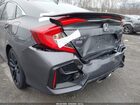 2020 Honda Civic Si Sedan Gray vin: 2HGFC1E52LH701667