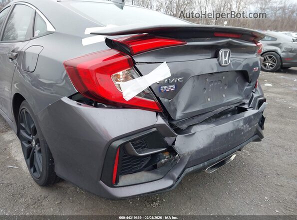 2HGFC1E52LH701667 2020 HONDA CIVIC SI Gray 