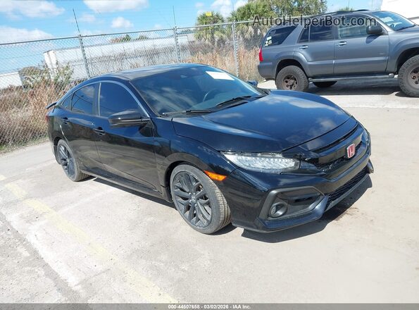 2HGFC1E52LH706948 2020 HONDA CIVIC SI Black Delantero derecho