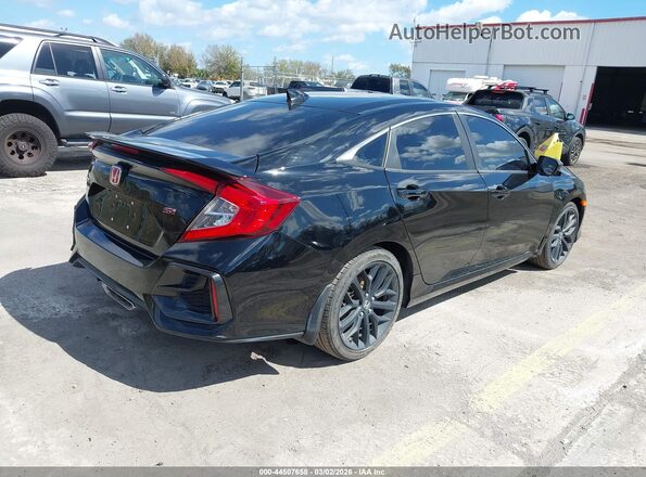 2HGFC1E52LH706948 2020 HONDA CIVIC SI Black Trasero derecho