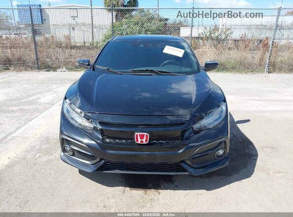 2HGFC1E52LH706948 2020 HONDA CIVIC SI Black Vista del cuadro de instrumentos