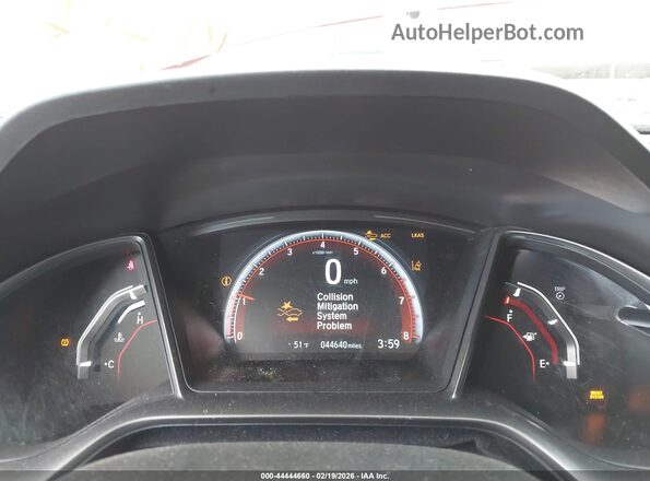 2HGFC1E52LH707291 2020 HONDA CIVIC SI Красный Вид задних сидений