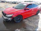 2020 Honda Civic Si Sedan Красный vin: 2HGFC1E52LH707291
