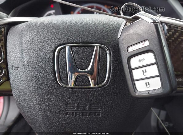 2HGFC1E52LH707291 2020 HONDA CIVIC SI Красный Вид панели приборов