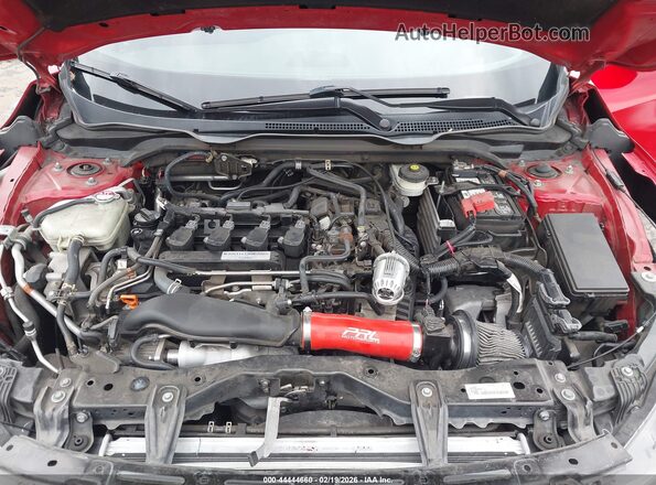 2HGFC1E52LH707291 2020 HONDA CIVIC SI Красный Вид сзади