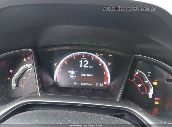 2HGFC1E53LH708417 2020 HONDA CIVIC SI Серый Вид задних сидений