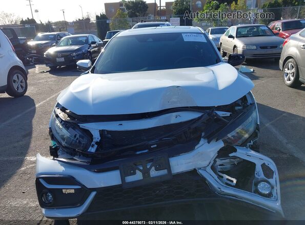2HGFC1E56LH707004 2020 HONDA CIVIC SI White Widok zestawu wskaźników