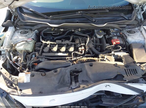 2HGFC1E56LH707004 2020 HONDA CIVIC SI White Widok z tyłu