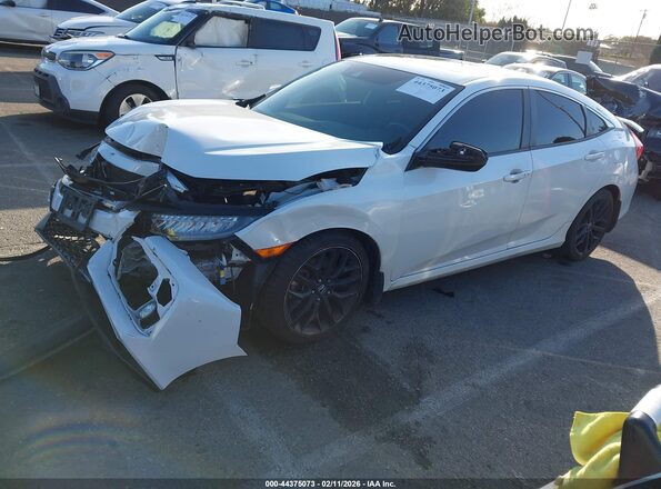 2HGFC1E56LH707004 2020 HONDA CIVIC SI White Przód lewy
