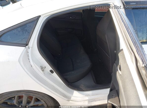 2HGFC1E56LH707567 2020 HONDA CIVIC SI White Vista de la etiqueta del VIN