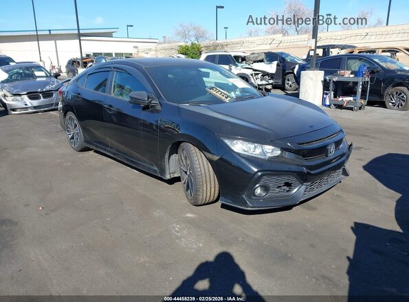 2HGFC1E59KH704144 2019 HONDA CIVIC SI Черный Передняя правая четверть