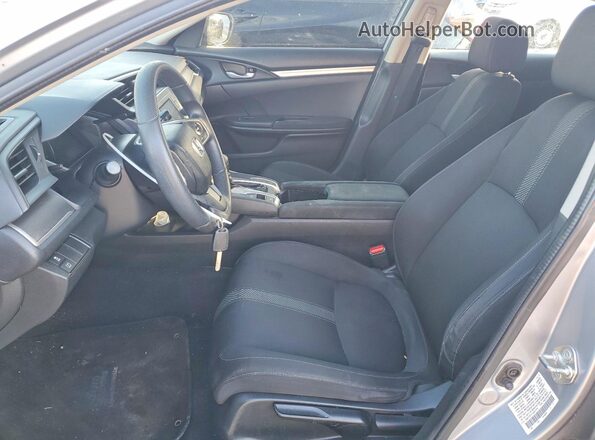 2HGFC2F51JH521274 2018 HONDA CIVIC Silver Вид салону спереду