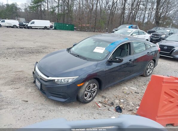 2HGFC2F54JH569660 2018 HONDA CIVIC Dark Blue Передняя левая четверть