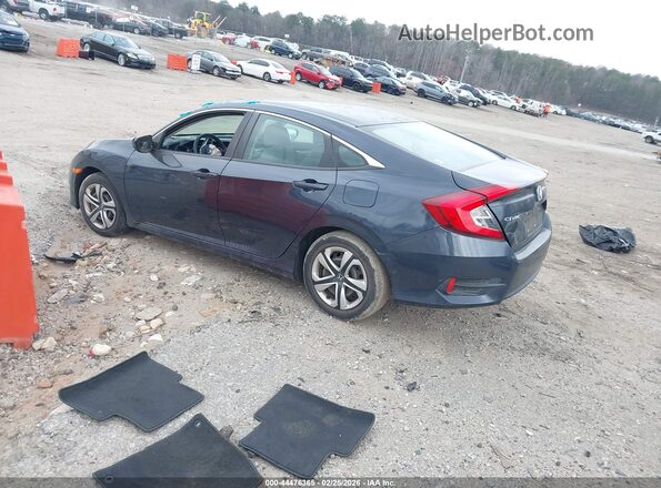 2HGFC2F54JH569660 2018 HONDA CIVIC Dark Blue Задняя левая четверть